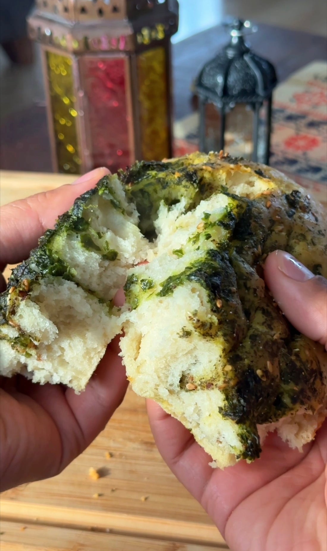 Wild Garlic & Za’atar Focaccia