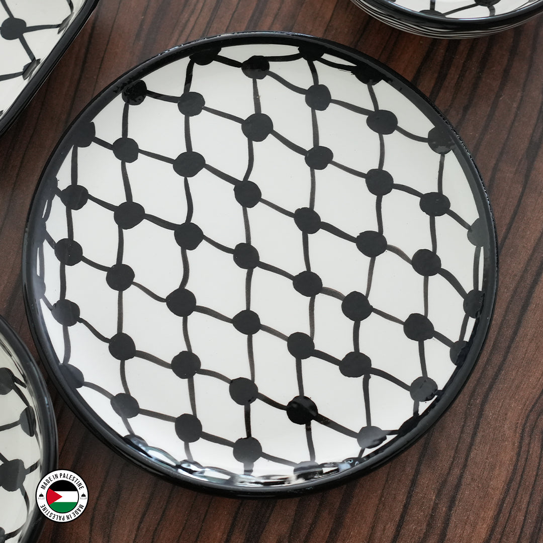 Kuffiyeh Plate (19 cm)