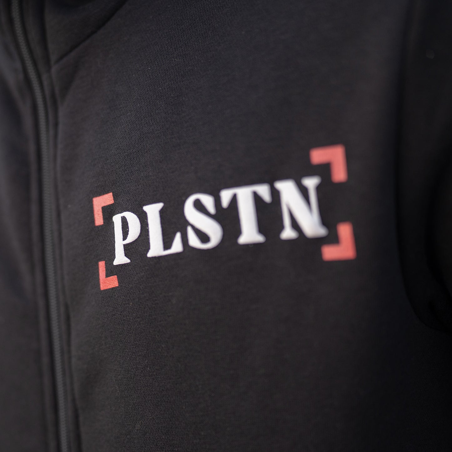 Black Zip Hood (PLSTN)