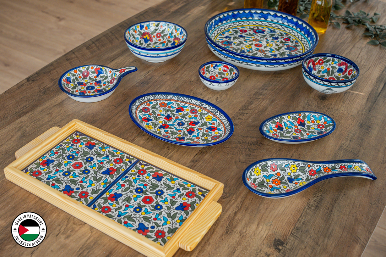 Abrar Oval Plate (16x9cm)