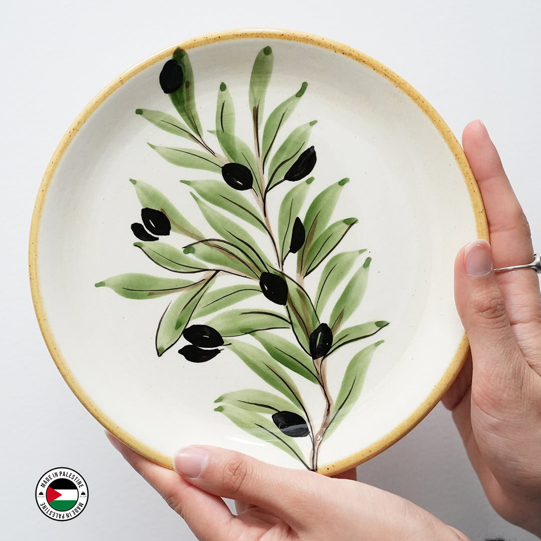 Olive Tree Plate (19cm)