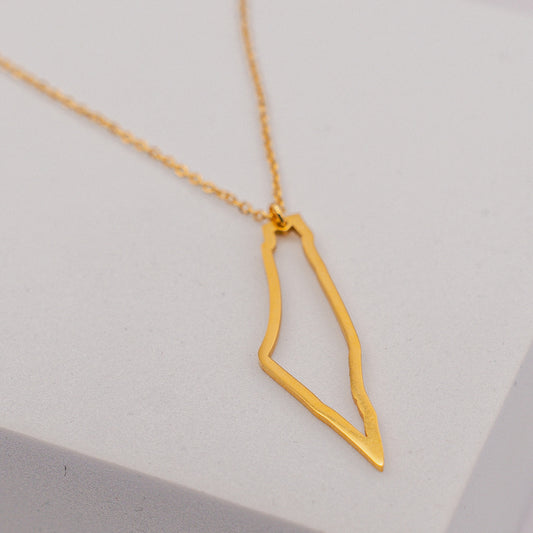 Palestine Necklace (Gold)