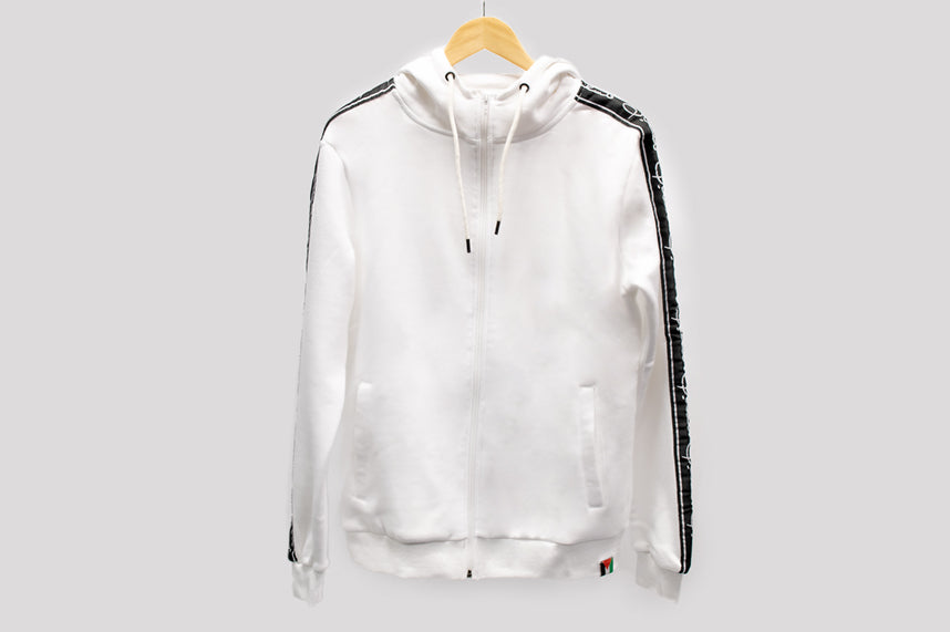HLD White Zip Up