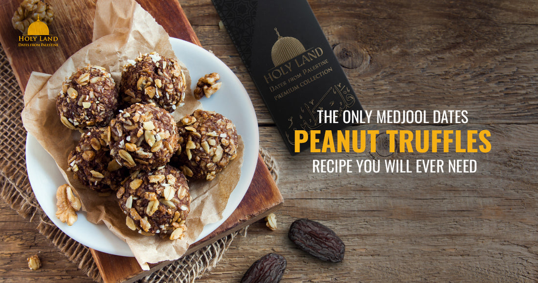 The only Medjool Dates Peanut Truffles Recipe you will ever need