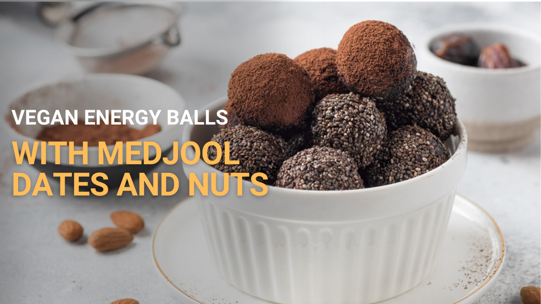 Vegan Energy Balls with Medjool Dates and Nuts