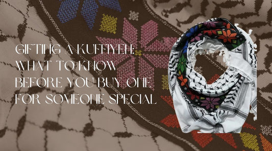 Gifting a kuffiyeh: What to Know Before You Buy One for Someone Special