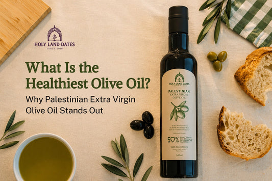 What Is the Healthiest Olive Oil? Why Palestinian Extra Virgin Olive Oil Stands Out