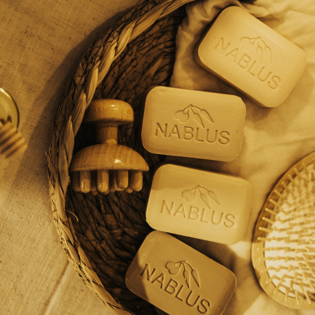 Nablus Olive Oil Soap Gift Box (4 bars)