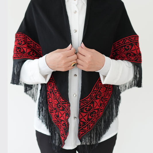 Palestine Tatreez Scarf/Shawl