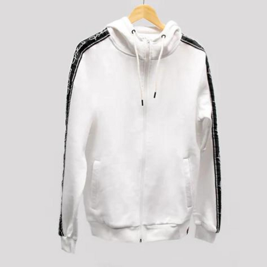 HLD White Zip Up