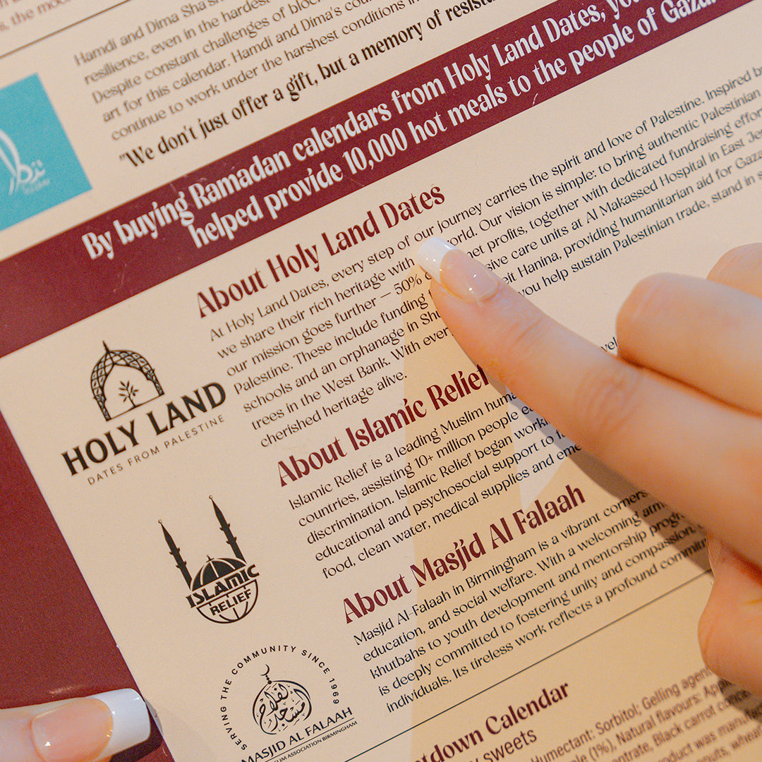 Ramadan 2026 Sweets Calendar