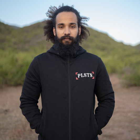 Black Zip Hood