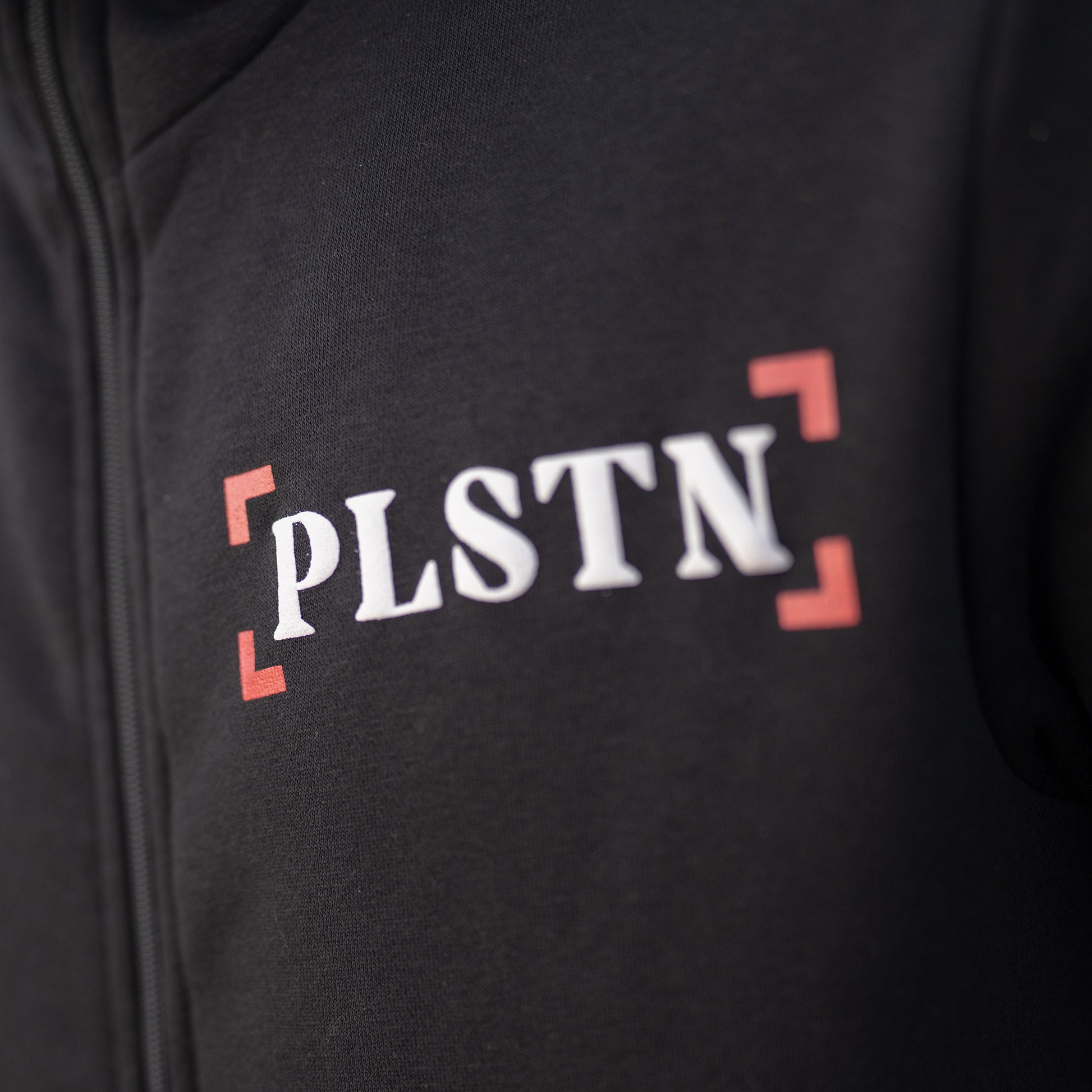 Black Zip Hood (PLSTN)