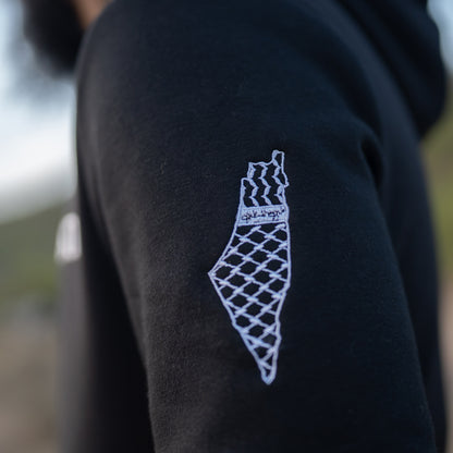 Black Zip Hood Emblem