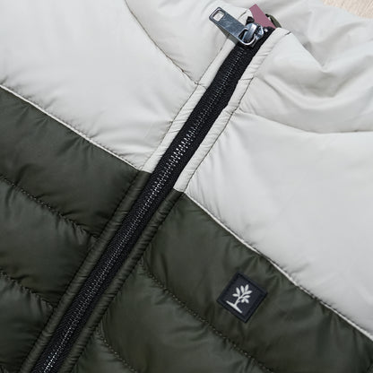Mens Gilet - Olive/Cream (XS-3XL)