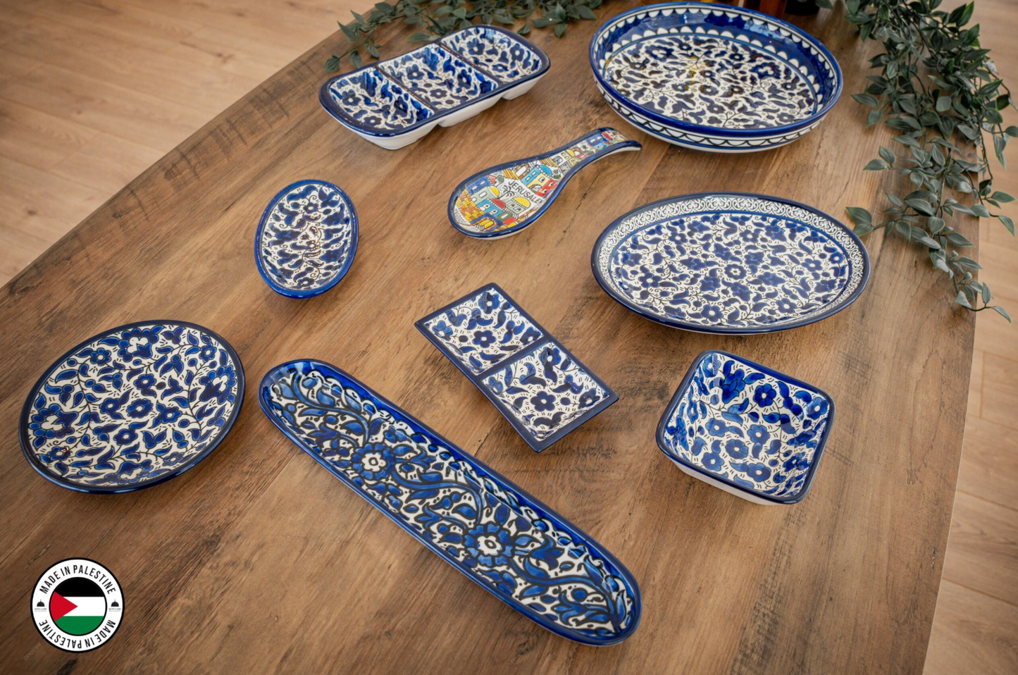 Sameera Oval Plate (22x15cm)
