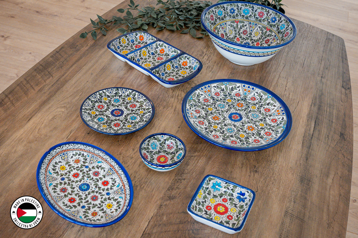 Nazia Oval Plate (22x15cm)
