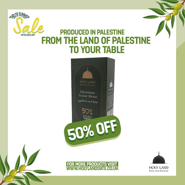 Premium Palestinian Dried Za'atar (200g)