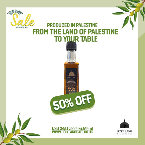 Palestinian Black Seed Oil (100ml)