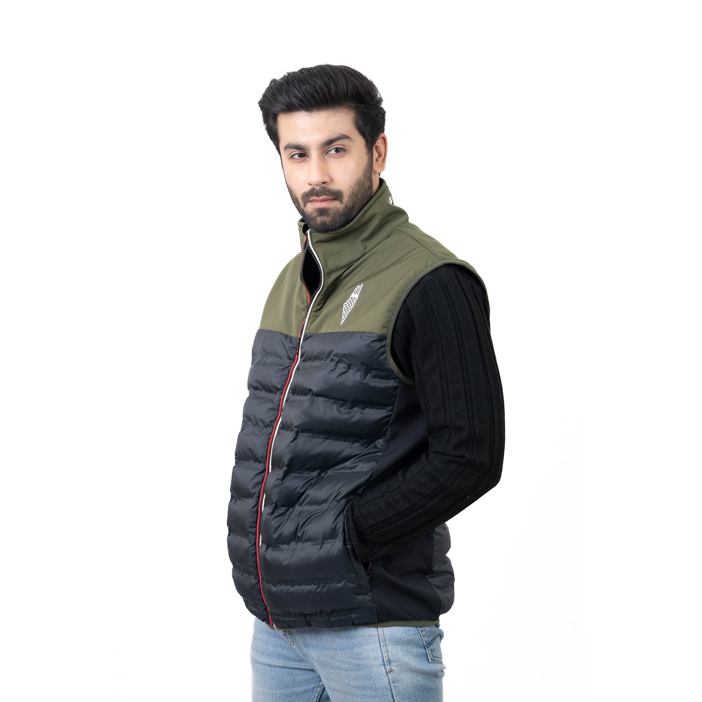 HLD Mens Gilet Green