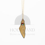 Land of Palestine (Gold) Necklace