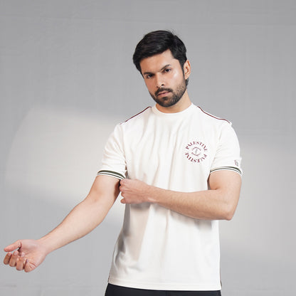 Cream Palestine Script Tee (XS – 2XL)