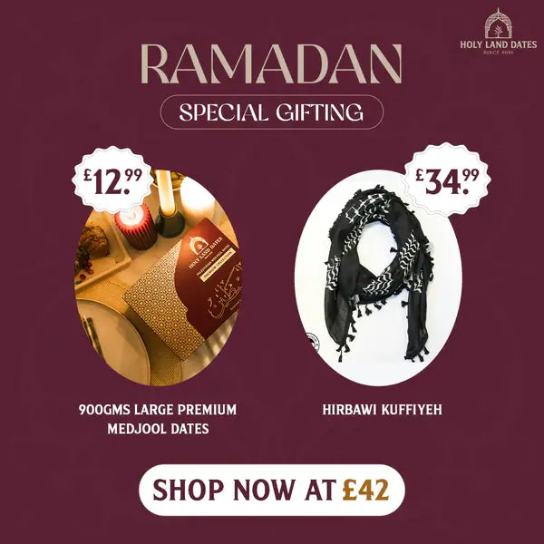 900g, Large Premium Medjool Dates + Kuffiya