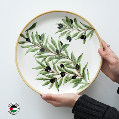 Olive Tree Plate (26cm)