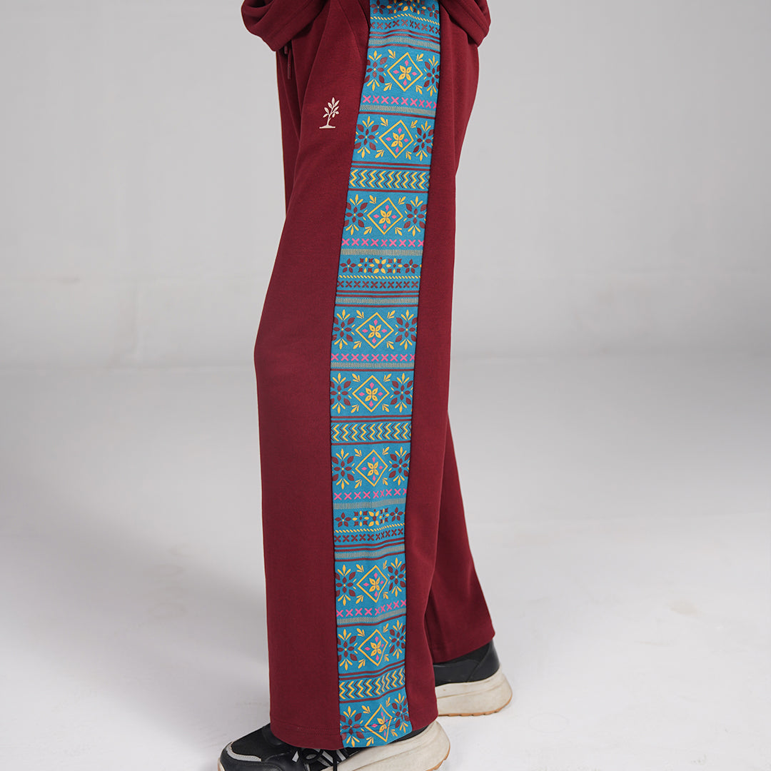 Burgundy Co-Ord Set (XS-2XL)