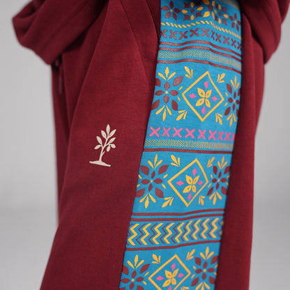 Burgundy Co-Ord Set (XS-2XL)