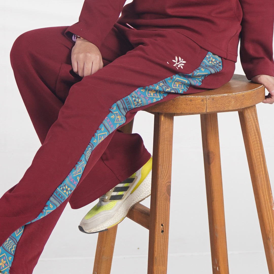 Burgundy Co-Ord Set (XS-2XL)