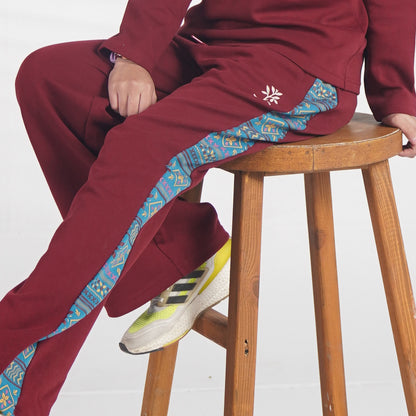 Burgundy Co-Ord Set (XS-2XL)