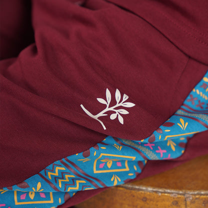 Burgundy Co-Ord Set (XS-2XL)
