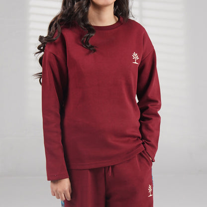 Burgundy Co-Ord Set (12 - 16 years)