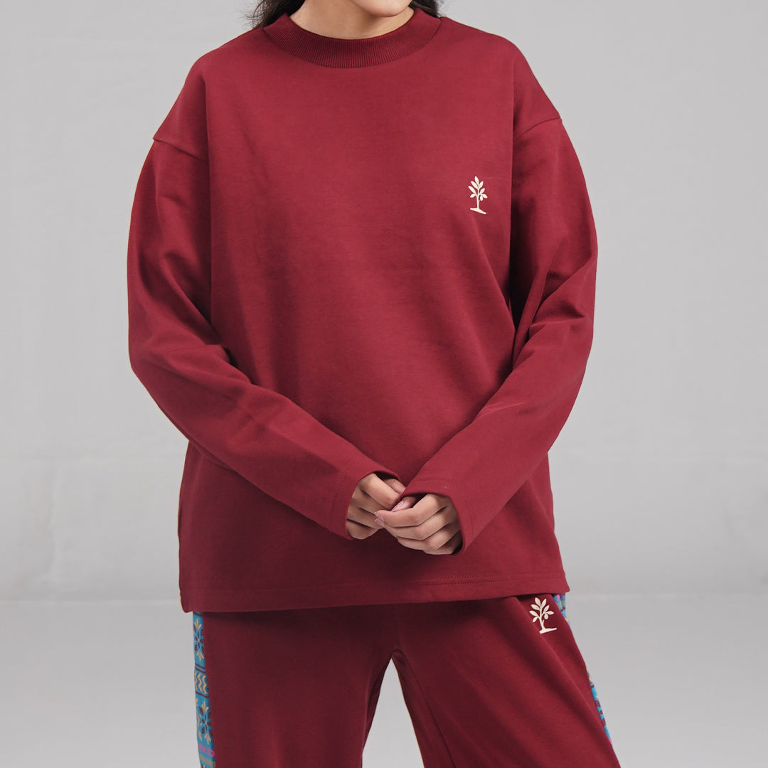 Burgundy Co-Ord Set (12 - 16 years)